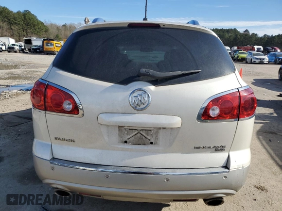 2011 Buick Enclave CXL-1 with VIN 5GAKRBED0BJ395771, listed as a Copart auction lot 47081575 with 148,471 mi miles and Salvage Title. Bid and sale history available at carsss.com. Image 6.