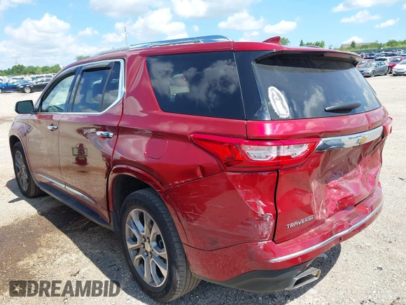 2018 Chevrolet Traverse Premier with VIN 1GNERKKW6JJ173579, listed as a IAAI auction lot 39725683 with 63,682 mi miles. Bid and sale history available at carsss.com. Image 14.