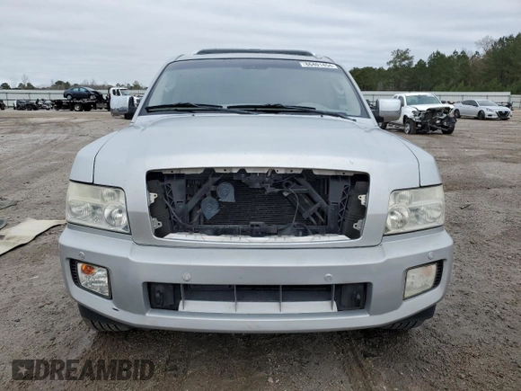 2008 Infiniti QX56 with VIN 5N3AA08C58N914875, listed as a Copart auction lot 86401454 with 278,628 mi miles and Salvage Title. Bid and sale history available at carsss.com. Image 5.