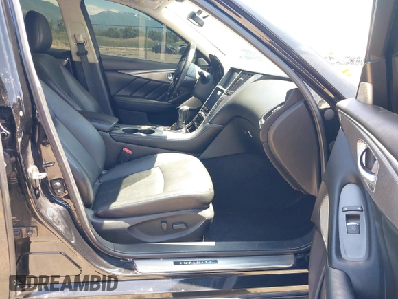 2017 Infiniti Q50 Premium with VIN JN1EV7APXHM737130, listed as a IAAI auction lot 42440909 with 97,461 mi miles and . Bid and sale history available at DreamBid. Image 5.