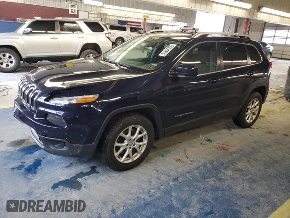 2016 Jeep Cherokee Latitude with VIN 1C4PJMCB5GW132727, listed as a Copart auction lot 51694955 with 99,167 mi miles and Salvage Title. Bid and sale history available at carsss.com. Image 1.