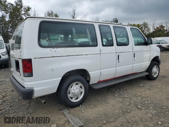 2007 Ford Econoline Passenger XL with VIN 1FMNE11W87DA96037, listed as a Copart auction lot 72926294 with Not provided miles and Salvage title. Bid and sale history available at DreamBid. Image 3.
