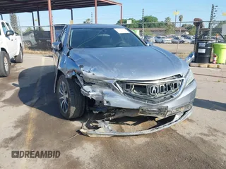 2016 Acura TLX with VIN 19UUB1F38GA002104, listed as a IAAI auction lot 41998966 with 124,159 mi miles. Bid and sale history available at carsss.com. Image 21.