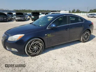 2011 Buick Regal CXL RL3 with VIN 2G4GR5EC8B9173967, listed as a Copart auction lot 75872984 with 136,498 mi miles and Non Repairable. Bid and sale history available at carsss.com. Image 1.