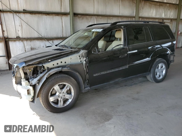 2007 Mercedes-Benz GL-Class with VIN 4JGBF71E47A156956, listed as a Copart auction lot 74045164 with 142,489 mi miles and Salvage Title. Bid and sale history available at carsss.com. Image 1.