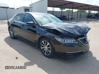 2015 Acura TLX Technology with VIN 19UUB1F5XFA001844, listed as a IAAI auction lot 42428331 with 76,530 mi miles and . Bid and sale history available at DreamBid. Image 1.