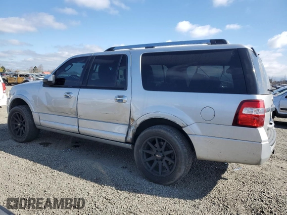 2013 Ford Expedition Max Limited with VIN 1FMJK2A57DEF70053, listed as a Copart auction lot 47091065 with 137,513 mi miles and Salvage title. Bid and sale history available at DreamBid. Image 2.
