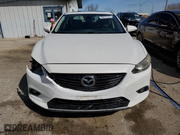 2015 Mazda 6 i Grand Touring with VIN JM1GJ1W57F1204561, listed as a Copart auction lot 49817125 with 160,213 mi miles and Salvage Title. Bid and sale history available at carsss.com. Image 5.