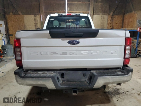 2021 Ford Super Duty F-250 SRW XL with VIN 1FT7W2B66MEC32797, listed as a Copart auction lot 50634915 with 51,502 mi miles and Clean Title. Bid and sale history available at carsss.com. Image 6.
