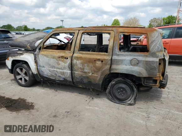 2016 Jeep Patriot High Altitude with VIN 1C4NJPFA0GD502487, listed as a Copart auction lot 57084085 with Not provided miles and Non repairable. Bid and sale history available at DreamBid. Image 2.