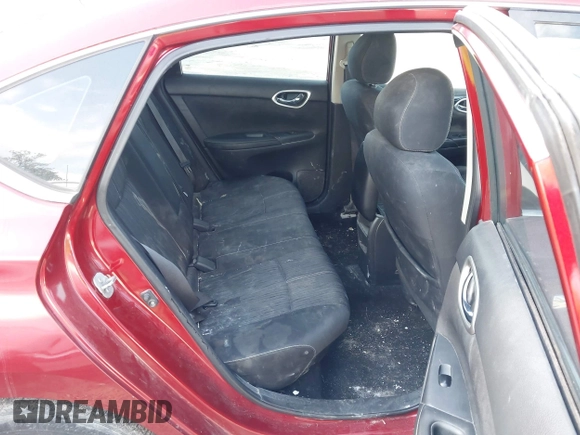 2016 Nissan Sentra S with VIN 3N1AB7AP7GL641276, listed as a IAAI auction lot 41989691 with 200,534 mi miles. Bid and sale history available at carsss.com. Image 8.