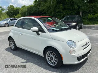 2013 FIAT 500 Pop with VIN 3C3CFFDR2DT754389, listed as a Copart auction lot 65988685 with 114,127 mi miles and Clean title. Bid and sale history available at DreamBid. Image 1.