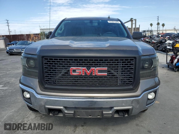 2014 GMC Sierra 1500 SLT with VIN 1GTV2VEC9EZ192196, listed as a Copart auction lot 47281345 with 139,098 mi miles and Salvage Title. Bid and sale history available at carsss.com. Image 5.