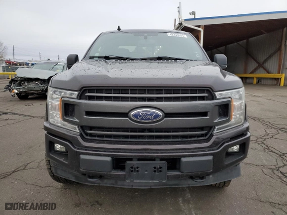 2019 Ford F-150 XL with VIN 1FTEW1E47KKC60019, listed as a Copart auction lot 48233005 with 158,181 mi miles and Clean Title. Bid and sale history available at carsss.com. Image 5.