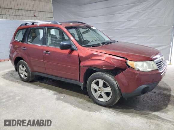 2010 Subaru Forester 2.5X with VIN JF2SH6BCXAH780198, listed as a Copart auction lot 52530885 with 137,749 mi miles and Salvage Title. Bid and sale history available at carsss.com. Image 4.