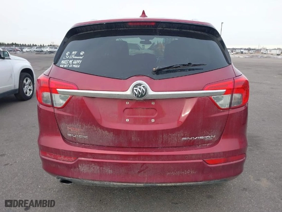 2018 Buick Envision Essence with VIN LRBFX2SA7JD009665, listed as a IAAI auction lot 41276312 with 145,588 mi miles. Bid and sale history available at carsss.com. Image 16.