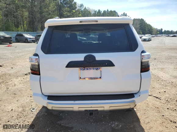 2019 Toyota 4Runner SR5 with VIN JTEBU5JR3K5731949, listed as a Copart auction lot 50256505 with 99,390 mi miles and Salvage Title. Bid and sale history available at carsss.com. Image 6.