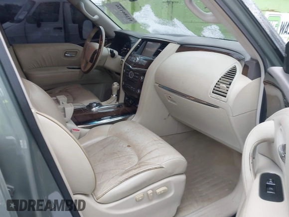 2011 Infiniti QX56 8-passenger с VIN JN8AZ2NC4B9302676, выставлен на аукционе IAAI как лот 41286126 с пробегом 210 229 миль миль и . История ставок и продаж доступна на DreamBid. Изображение 5.