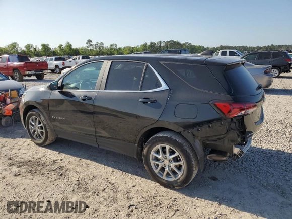 2023 Chevrolet Equinox LT with VIN 3GNAXUEG1PL269299, listed as a Copart auction lot 52353195 with 28,022 mi miles and Salvage Title. Bid and sale history available at DreamBid. Image 2.
