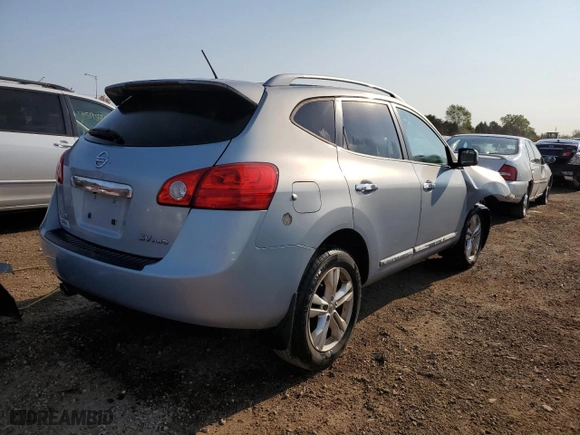 2012 Nissan Rogue SV with VIN JN8AS5MV5CW409876, listed as a Copart auction lot 71771134 with 86,952 mi miles and Salvage Title. Bid and sale history available at carsss.com. Image 3.