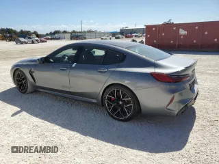 2024 BMW M8 Competition z VIN WBSGV0C02RCN81436, wystawiony jako Copart lot #76872664 z przebiegiem Nie podano mil oraz Nie do naprawy • Non repairable. Historia ofert i sprzedaży dostępna na DreamBid. Obrazek 2.