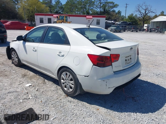 2013 Kia Forte LX with VIN KNAFT4A22D5654612, listed as a IAAI auction lot 41764131 with 240,556 mi miles. Bid and sale history available at carsss.com. Image 3.