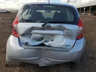 2014 Nissan Note SV with VIN 3N1CE2CP7EL406986, listed as a Copart auction lot 52984175 with 128,727 mi miles and Salvage Title. Bid and sale history available at DreamBid. Image 6.