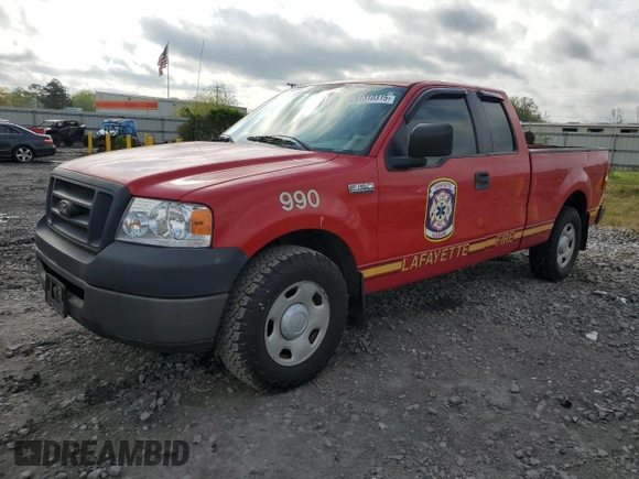 2008 Ford F-150 STX with VIN 1FTRX12W88FC08856, listed as a Copart auction lot 51310315 with 180,858 mi miles and Salvage Title. Bid and sale history available at carsss.com. Image 1.