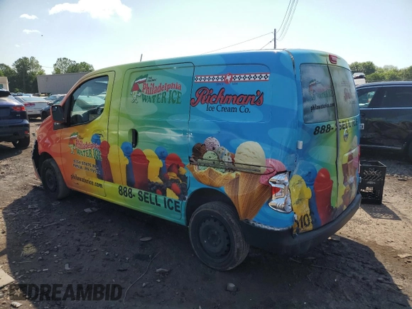 2020 Nissan NV200 SV with VIN 3N6CM0KN0LK699893, listed as a Copart auction lot 61254515 with 98,841 mi miles and Salvage title. Bid and sale history available at DreamBid. Image 2.