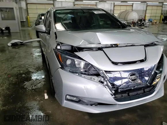 2018 Nissan LEAF S with VIN 1N4AZ1CPXJC301647, listed as a Copart auction lot 44814285 with 87,030 mi miles and Salvage Title. Bid and sale history available at DreamBid. Image 15.