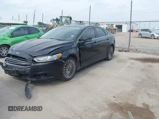 2016 Ford Fusion Titanium with VIN 3FA6P0K91GR220099, listed as a IAAI auction lot 41947778 with 140,252 mi miles and . Bid and sale history available at DreamBid. Image 2.