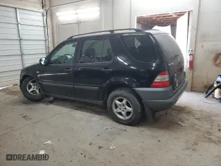 1999 Mercedes-Benz M-Class with VIN 4JGAB54E7XA136885, listed as a Copart auction lot 42031775 with 173,079 mi miles and Salvage Title. Bid and sale history available at carsss.com. Image 2.