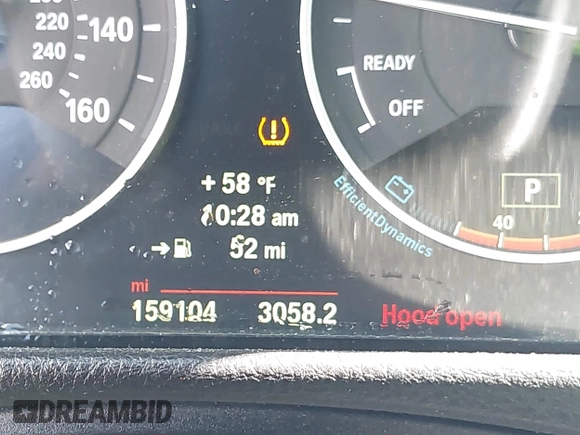 2014 BMW 3 Series 320i xDrive with VIN WBA3C3C54EP661409, listed as a IAAI auction lot 42182593 with 159,104 mi miles and . Bid and sale history available at DreamBid. Image 16.