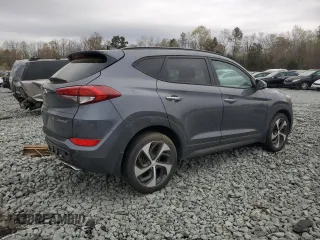 2016 Hyundai Tucson Limited with VIN KM8J33A26GU208072, listed as a Copart auction lot 51322275 with 57,946 mi miles and Clean Title. Bid and sale history available at carsss.com. Image 3.