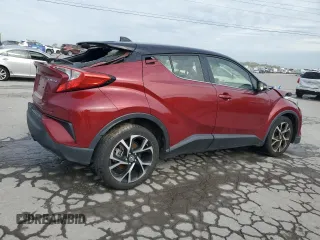 2019 Toyota C-HR XLE with VIN JTNKHMBX7K1025540, listed as a Copart auction lot 53044245 with 123,158 mi miles and Salvage Title. Bid and sale history available at DreamBid. Image 3.