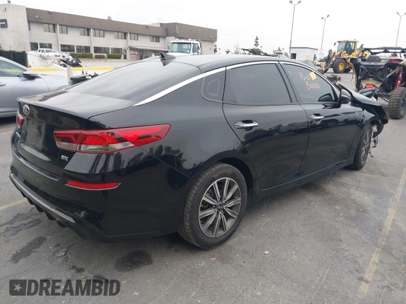 2019 Kia Optima EX with VIN 5XXGU4L14KG290842, listed as a IAAI auction lot 42030617 with Not Provided miles and . Bid and sale history available at carsss.com. Image 4.
