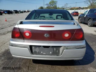 2001 Chevrolet Impala LS with VIN 2G1WH55KX19139191, listed as a Copart auction lot 52402745 with 0 mi miles and Salvage Title. Bid and sale history available at carsss.com. Image 6.