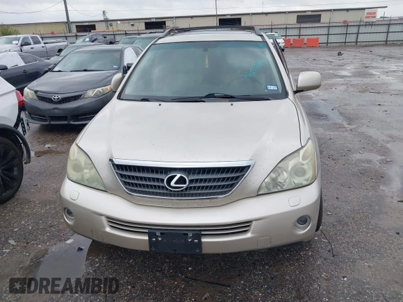 2006 Lexus RX 400h with VIN JTJHW31U060004642, listed as a IAAI auction lot 42207589 with 158,506 mi miles and . Bid and sale history available at DreamBid. Image 6.