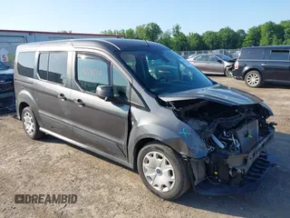 2018 Ford Transit Connect XL z VIN NM0GE9E70J1352627, wystawiony jako IAAI lot #42531210 z przebiegiem 139 730 mil mil oraz . Historia ofert i sprzedaży dostępna na DreamBid. Obrazek 1.