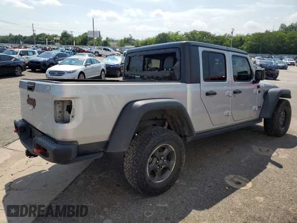 2022 Jeep Gladiator Rubicon z VIN 1C6JJTBG6NL104521, wystawiony jako Copart lot #57325365 z przebiegiem 31 498 mil mil oraz Szkoda całkowita • Salvage title. Historia ofert i sprzedaży dostępna na DreamBid. Obrazek 3.