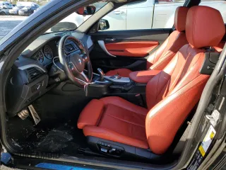 2017 BMW 2 Series M240i xDrive with VIN WBA2G3C38HV641419, listed as a Copart auction lot 46278565 with 30,907 mi miles and Salvage Title. Bid and sale history available at carsss.com. Image 7.