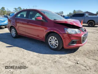 2017 Chevrolet Sonic LT with VIN 1G1JD5SH2H4103474, listed as a Copart auction lot 46789205 with 84,611 mi miles and Salvage title. Bid and sale history available at DreamBid. Image 4.