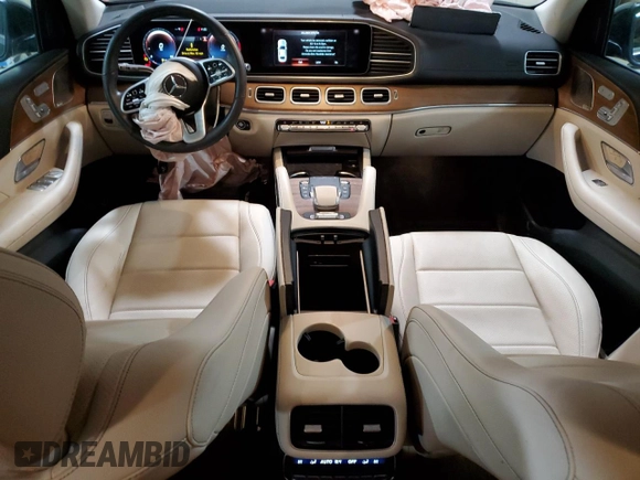 2021 Mercedes-Benz GLS 450 with VIN 4JGFF5KEXMA442116, listed as a Copart auction lot 46562764 with 70,614 mi miles and . Bid and sale history available at DreamBid. Image 8.