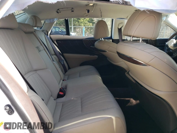 2019 Lexus LS with VIN JTHC51FF6K5005529, listed as a Copart auction lot 48593625 with 35,303 mi miles and Salvage Title. Bid and sale history available at carsss.com. Image 10.