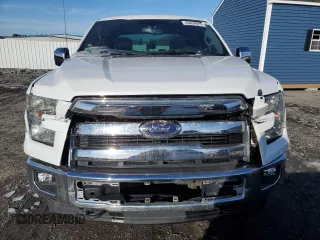 2017 Ford F-150 XL with VIN 1FTFW1EF7HFA18550, listed as a Copart auction lot 45654895 with 94,245 mi miles and Salvage Title. Bid and sale history available at carsss.com. Image 5.