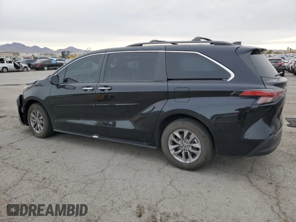 2022 Toyota Sienna XLE with VIN 5TDYRKEC6NS089598, listed as a Copart auction lot 49350255 with 66,552 mi miles and Salvage Title. Bid and sale history available at DreamBid. Image 2.