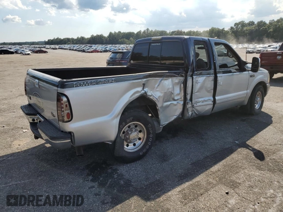 2001 Ford Super Duty F-250 XL with VIN 1FTNX20F41EB17277, listed as a Copart auction lot 72084054 with 190,991 mi miles and Salvage Title. Bid and sale history available at carsss.com. Image 3.