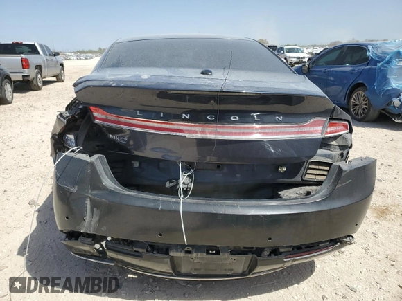 2014 Lincoln MKZ with VIN 3LN6L2GK1ER831756, listed as a Copart auction lot 49974955 with 190,434 mi miles and Salvage Title. Bid and sale history available at carsss.com. Image 6.