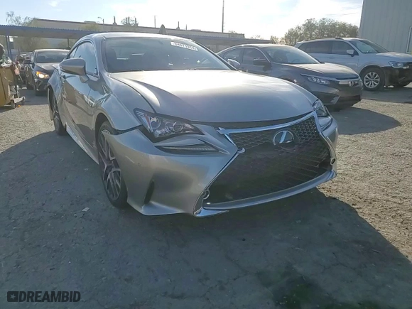 2017 Lexus RC with VIN JTHHE5BC1H5016407, listed as a Copart auction lot 84671914 with 38,854 mi miles and Salvage Title. Bid and sale history available at carsss.com. Image 13.