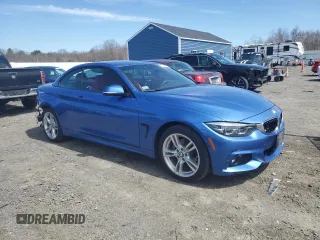 2018 BMW 4 Series 430i xDrive with VIN WBA4Z3C52JEC57956, listed as a Copart auction lot 52946715 with 32,269 mi miles and Salvage Title. Bid and sale history available at DreamBid. Image 4.